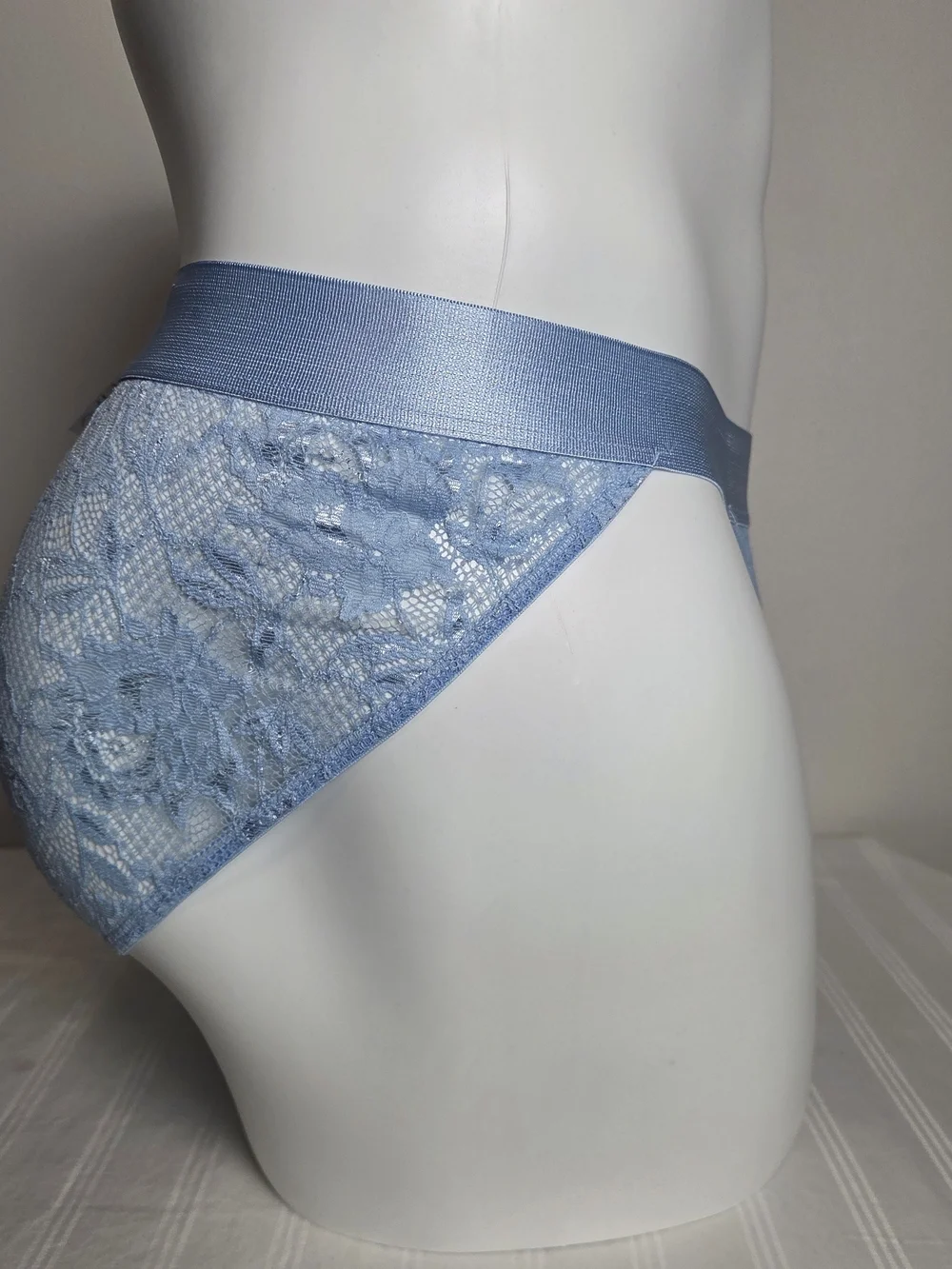 Cosabella Light Blue Lace Men's Jockstrap